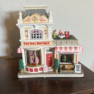 Lemax 'The Doll Boutique'  Village Display